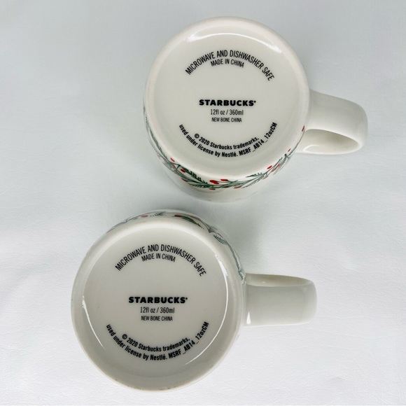 Starbucks Set of 2 Christmas Mugs 2020 - Picture 4 of 6